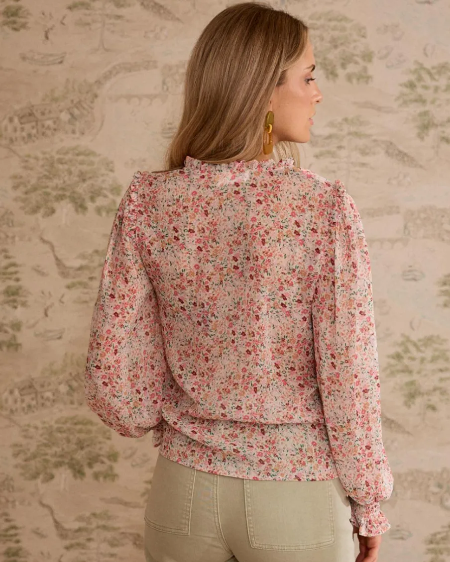 Chemisiers Et Chemises-Polin et moi Zule imprimer Blouse Cru